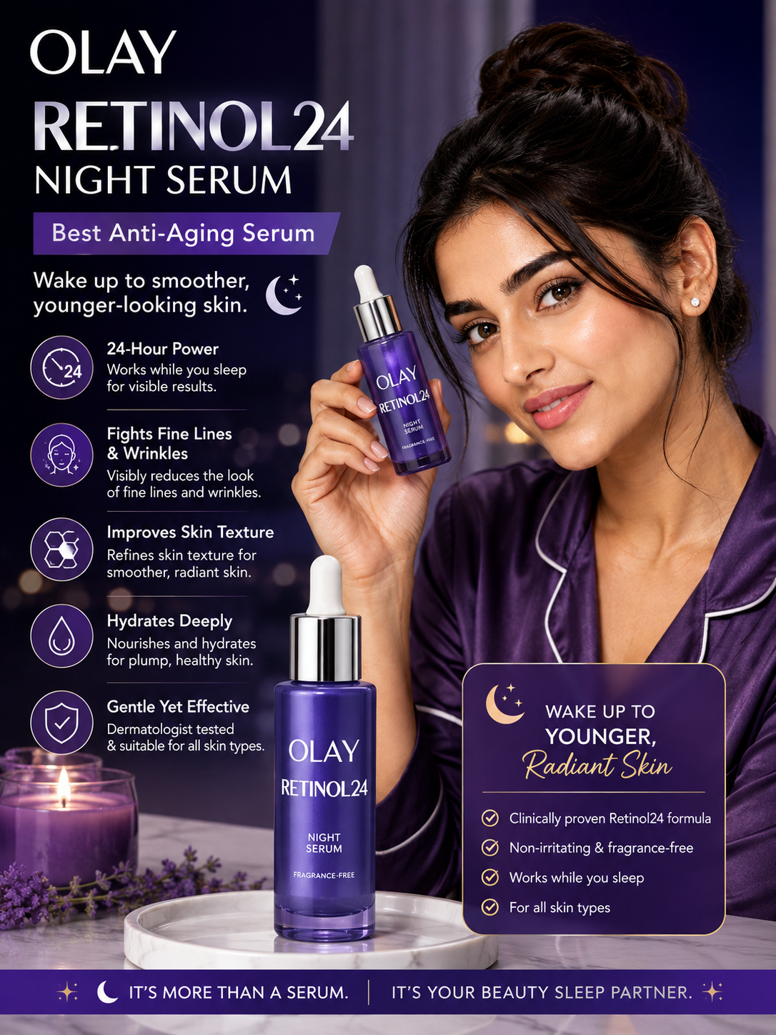 Olay Retinol24 Night Serum