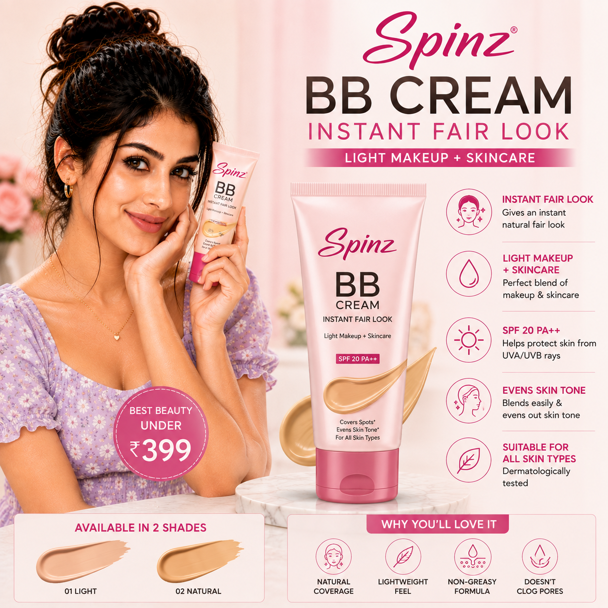 Spinz BB Cream