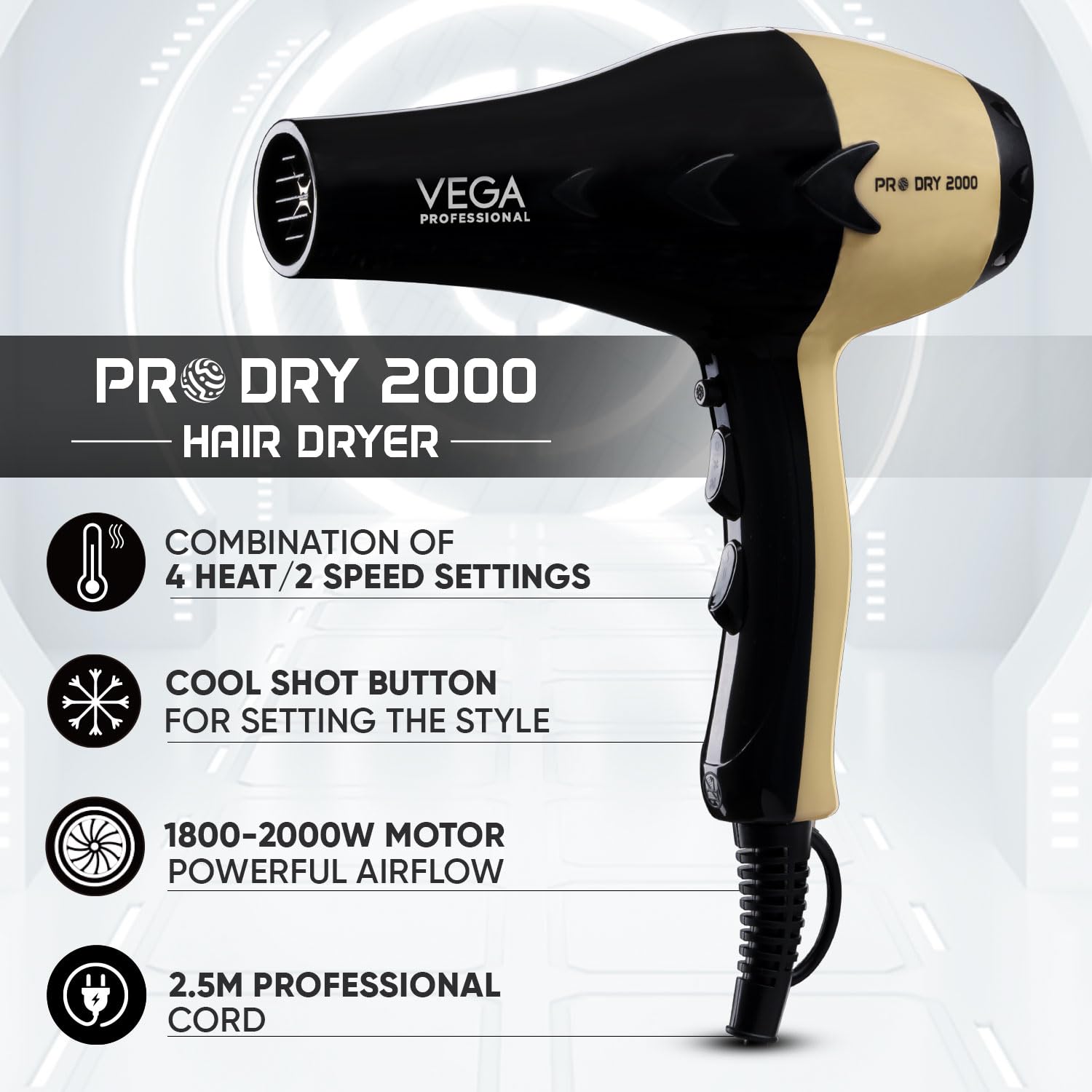 VEGA Pro-Touch Hair Dryer