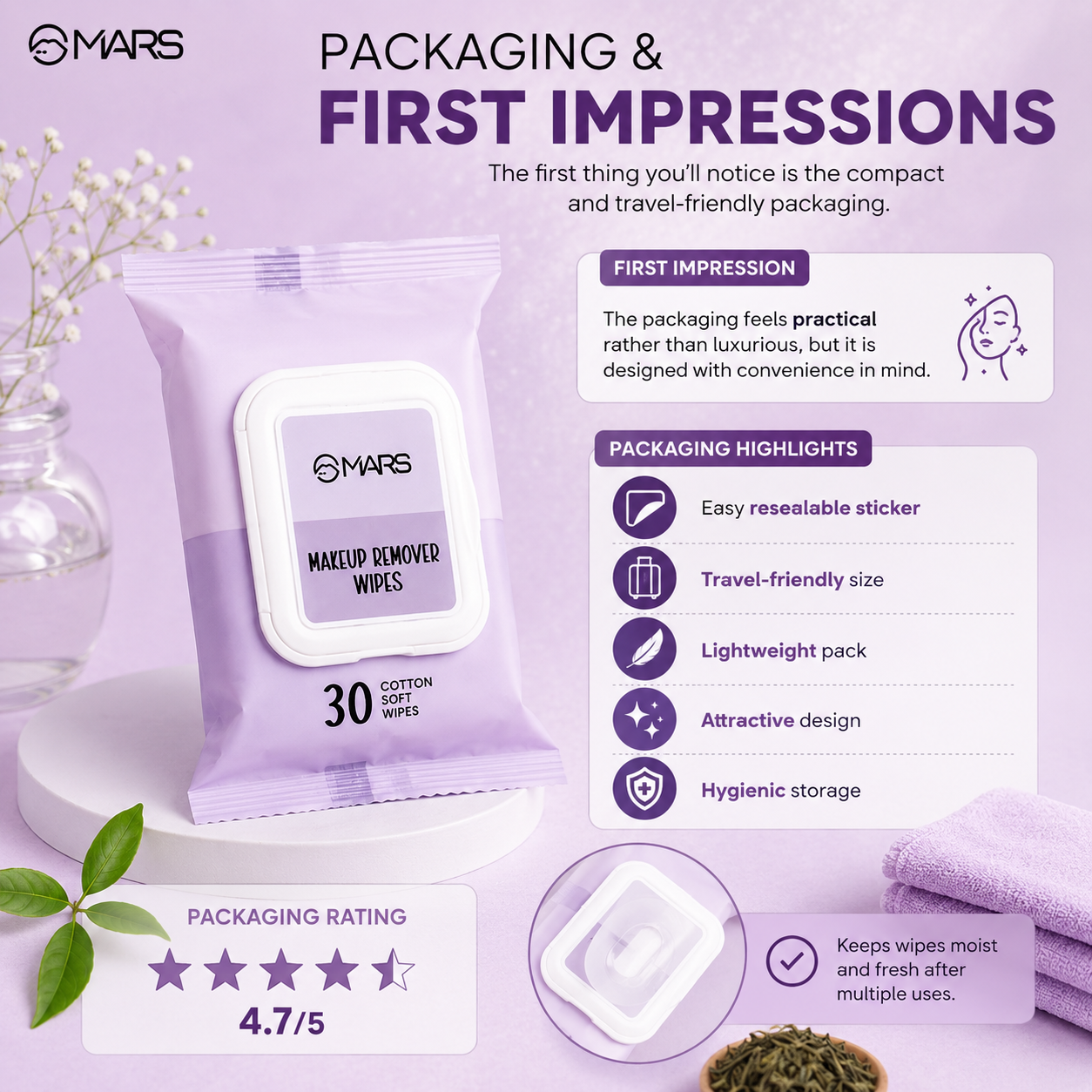 📦 Packaging & First Impressions