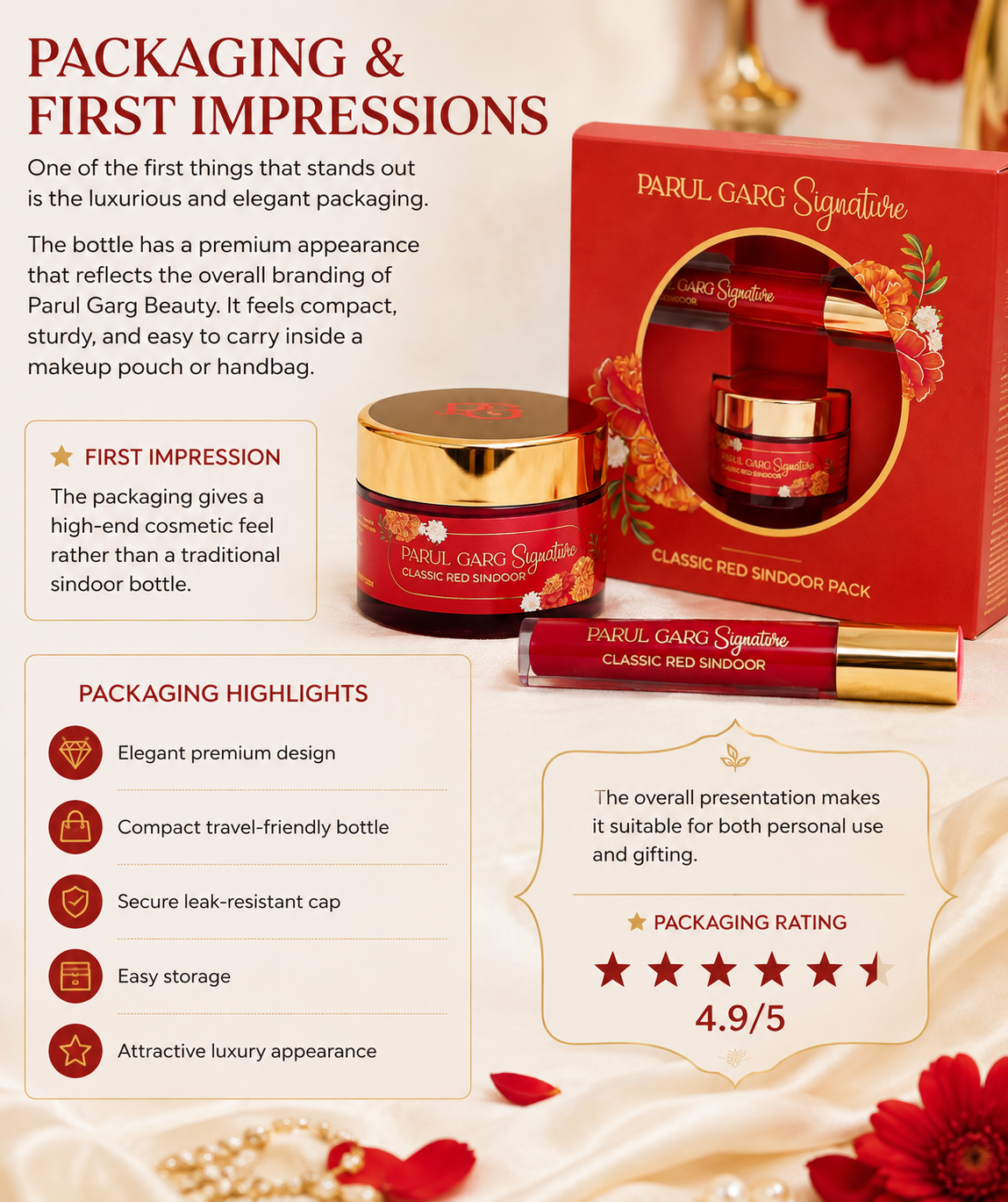 📦 Packaging & First Impressions