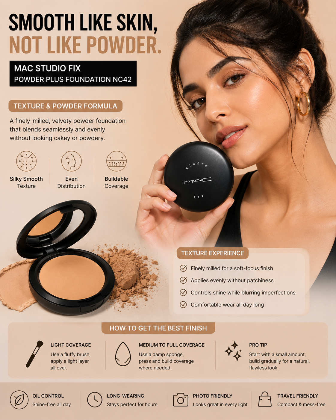 🧴 Texture & Powder Formula