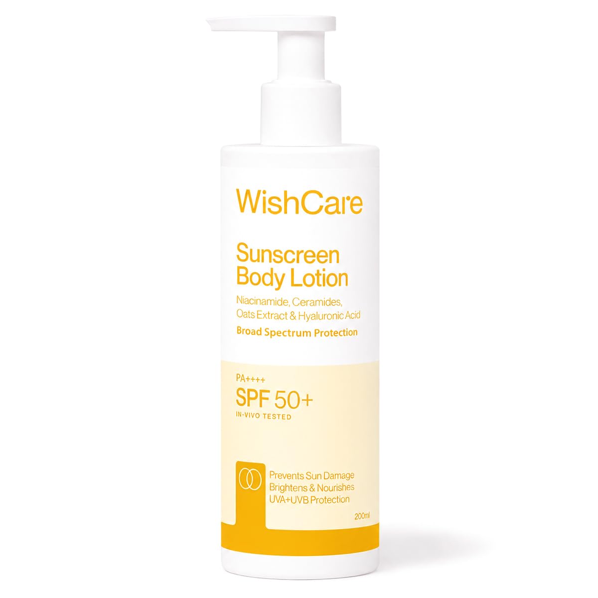 wishcare sunscreen body lotion review